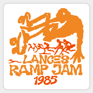 Lance's Ramp Jam 1985 Sticker